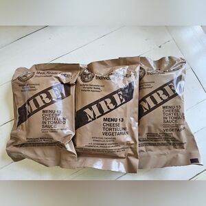MRE Meal: Cheese Tortellini In Tomato Sauce (Vegetarian) ×3